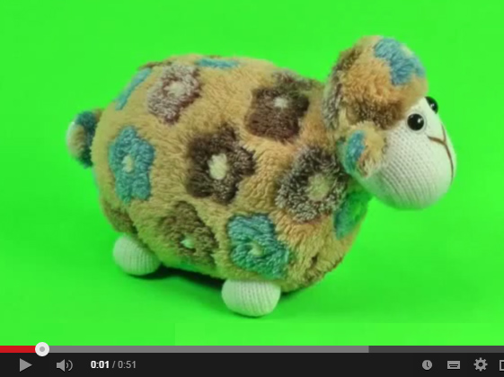 Овечка-мячик